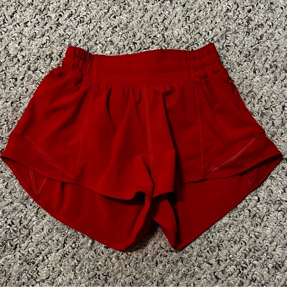 lululemon athletica Pants - Lululemon Dark Red Hotty Hots